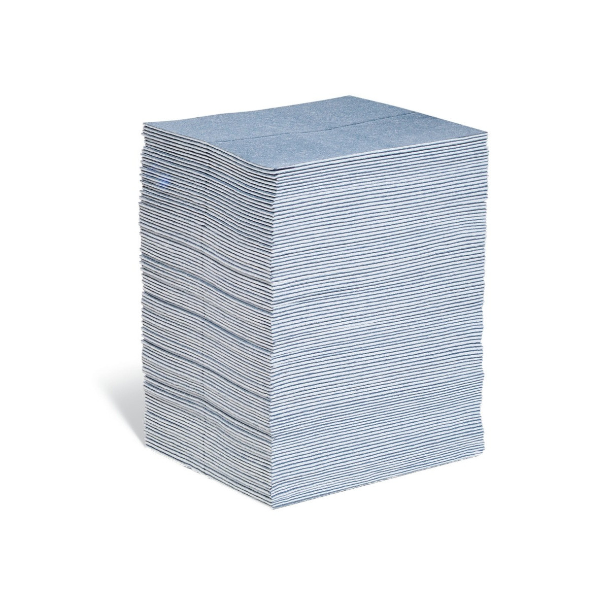 New Pig Heavy-Weight Blue Absorbent Mat Pad – 15 Inch x 19 Inch – 100 Pack BLU1