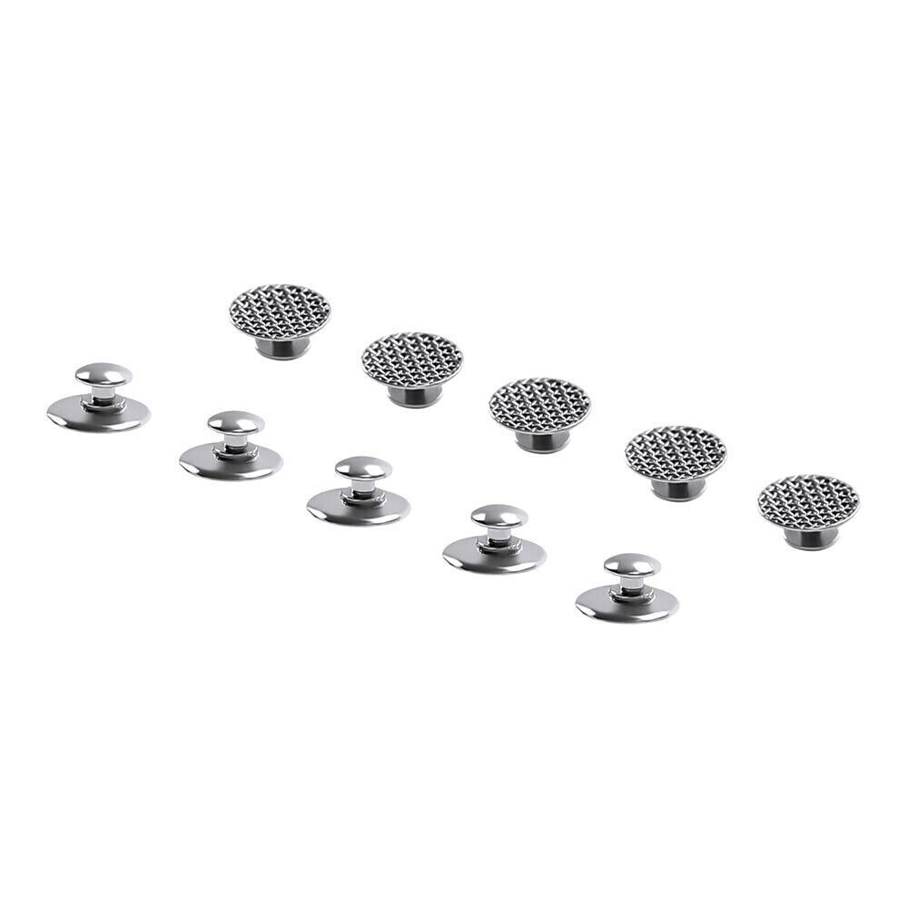100 Pcs/10packs Dental Orthodontic Lingual Buttons Bondable Round Base Mesh