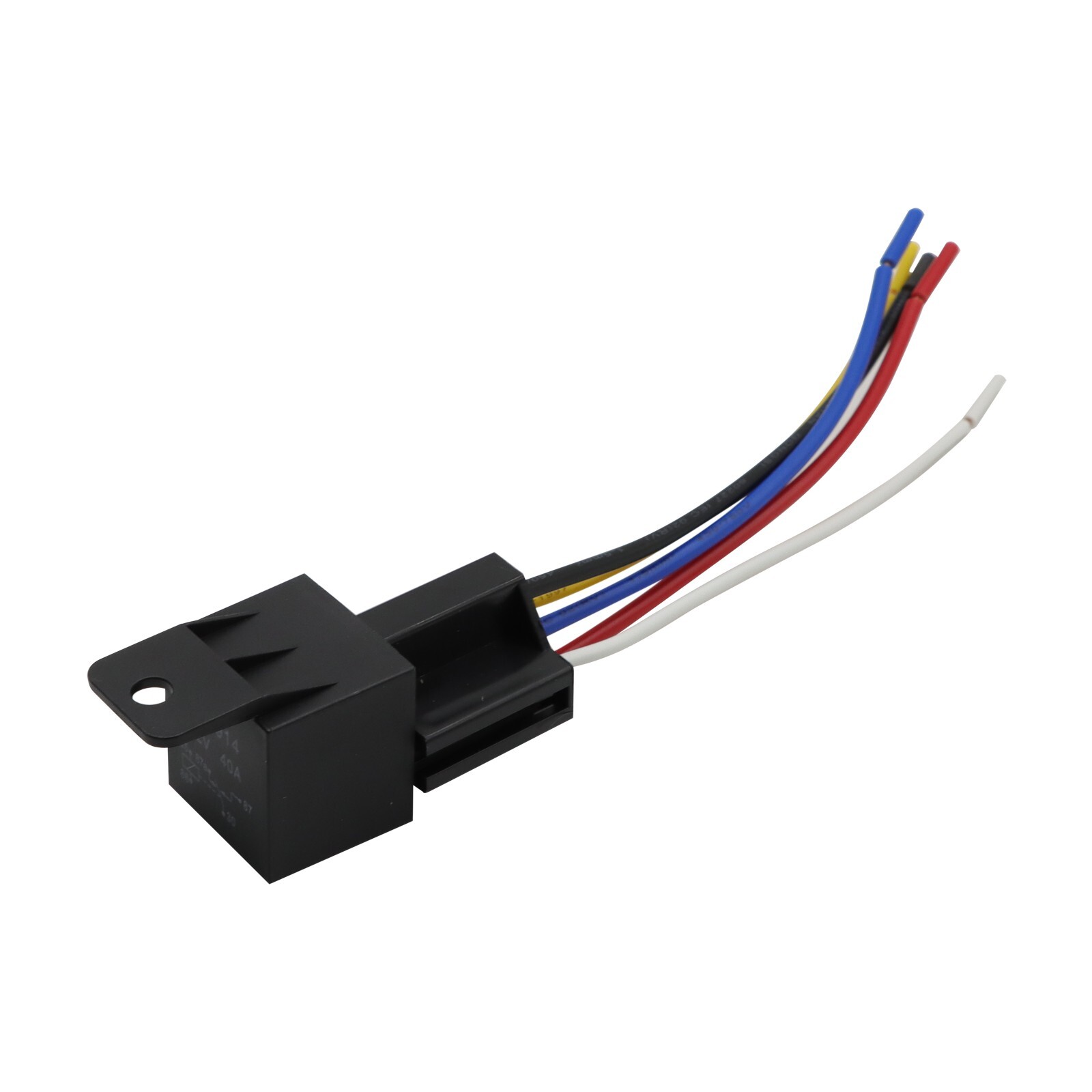 6* 5Pin Car Automotive SPDT Relay Switch Harness Socket Waterproof 40A 12V DC