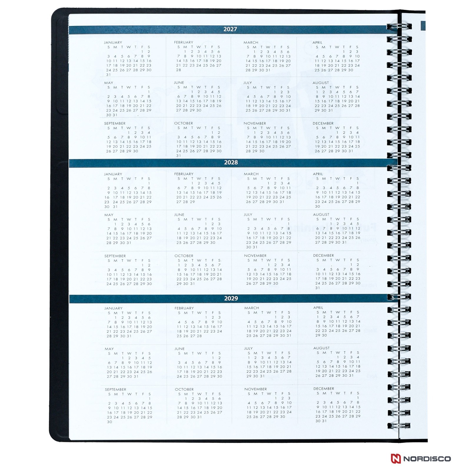 2026 & 2027 House of Doolittle 2620-02 HOD262002 2-Year Monthly Planner, 8.5×11″