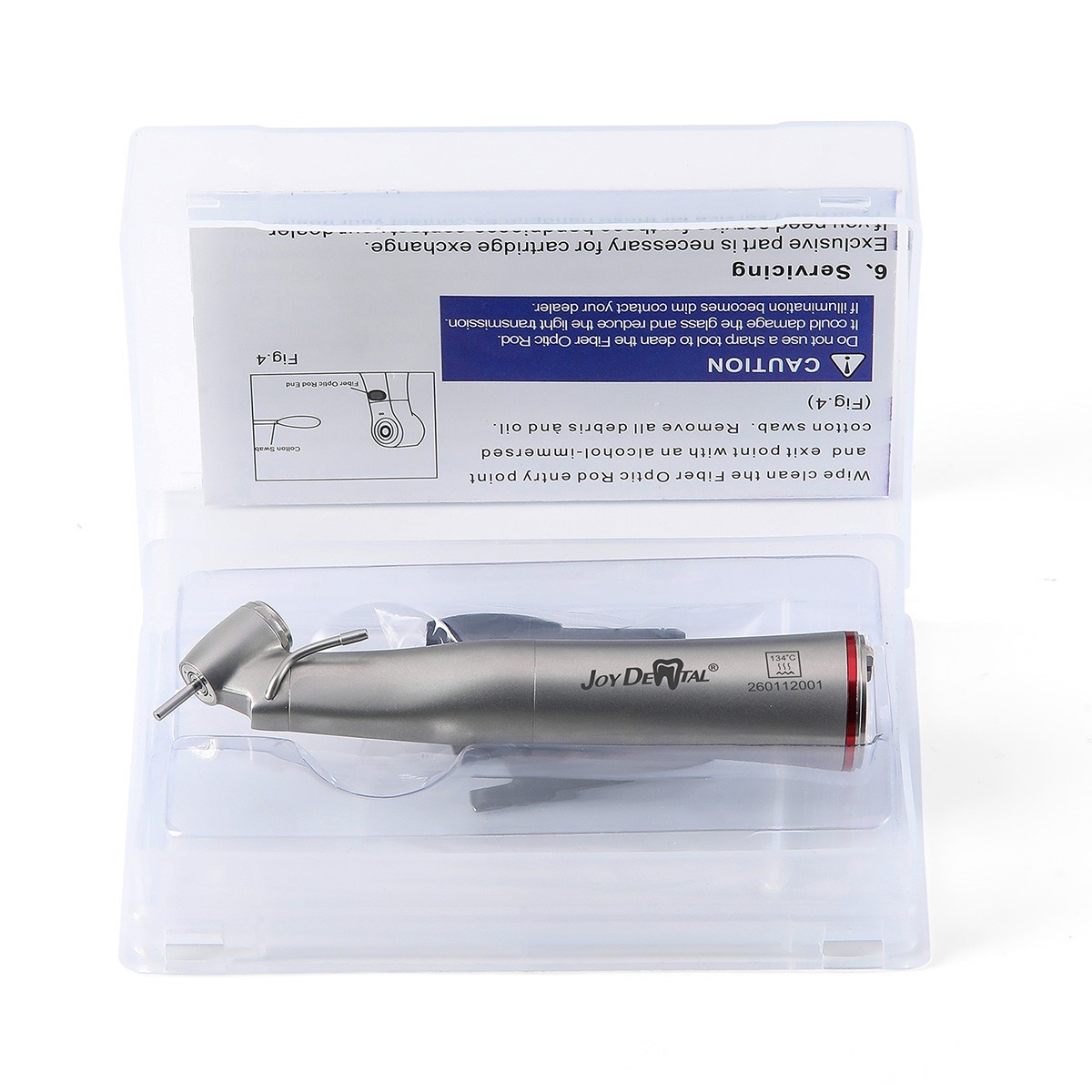 Pieza angular 45° LED dental 1:4.2 | Pulverización externa