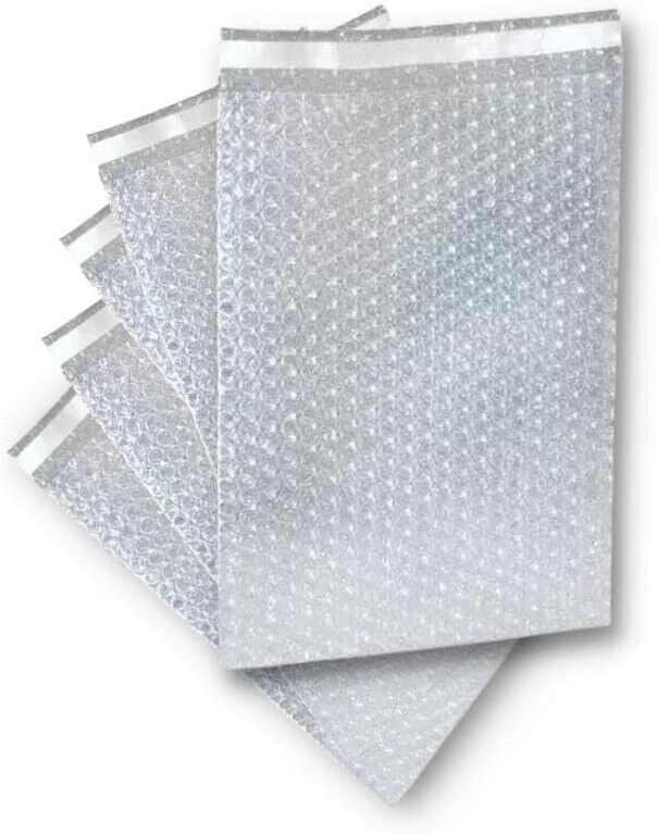 400 Pack 7″ x 11.5″ Bubble Out Pouches Bags Protective Mailers Self Seal Cushion