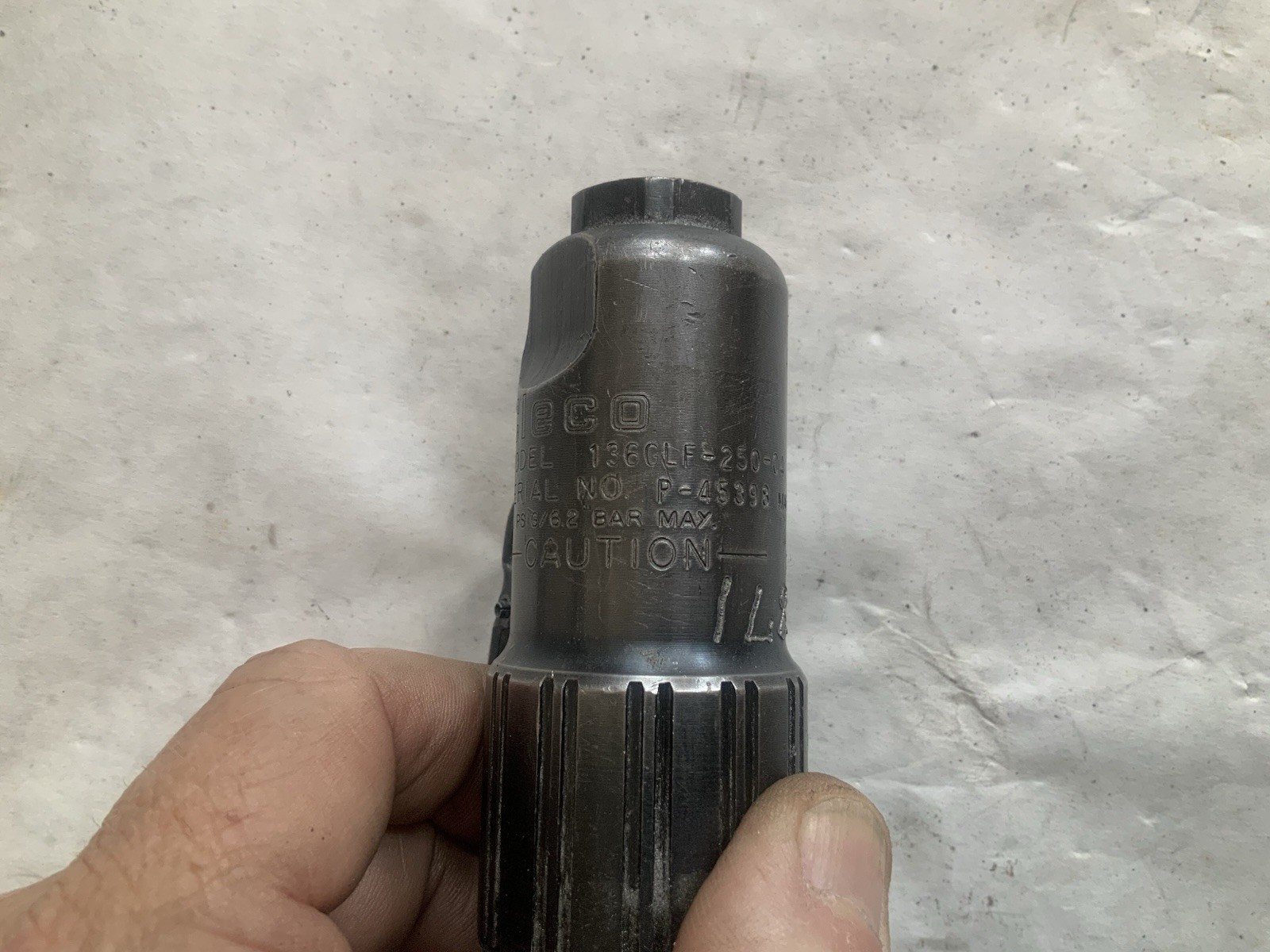 Cleco Dotco Die Grinder Inline, 25,000 RPM 1/4” collet