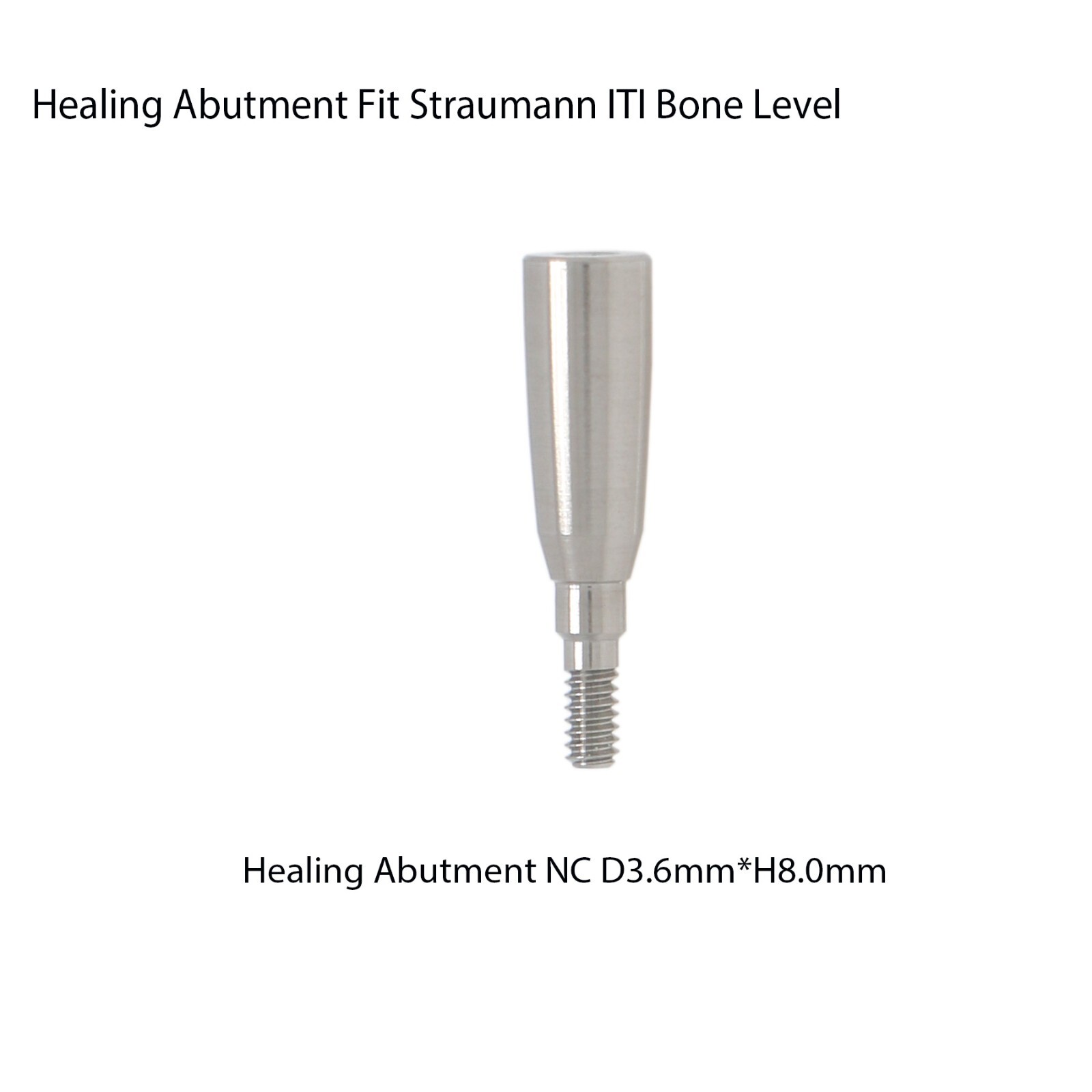 US Dental Healing Abutment NC/RC fits Straumann ITI BL/BLT Cover Screw Cap Ø4.5