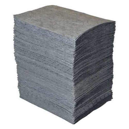 1 PC Brady ‘GP200 Sorbent Pad, 44 gal, 15 in x 19 in, Universal, Gray, 200