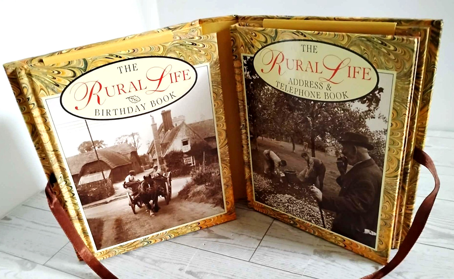 Vintage Address and Phone Book Rural Life Printed & Bound In Hong Kong 1994