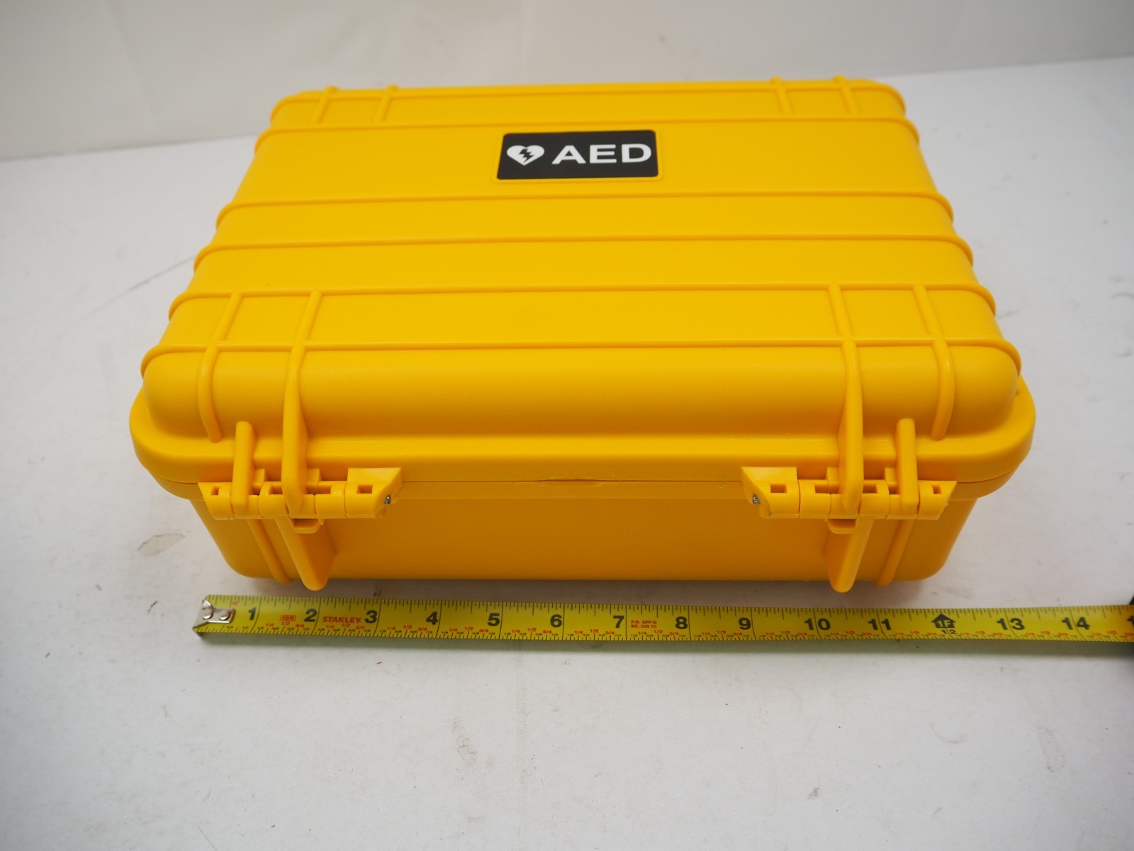 Cubix AED Waterproof Hard Carry Case For Heartsine 350P 360P 450P Pelican – NEW