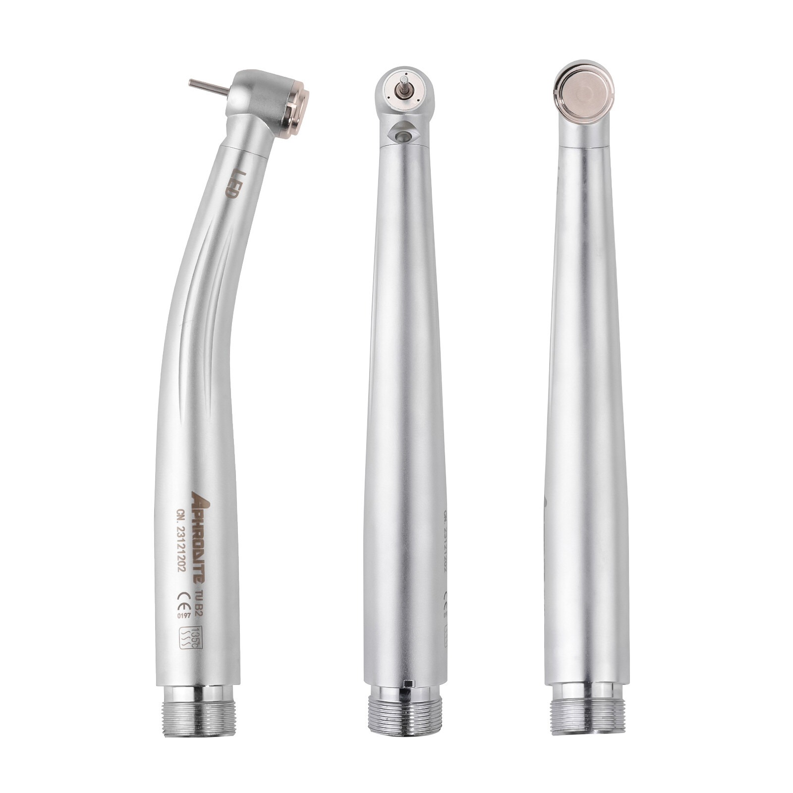 NSK Type Dental LED High Speed Handpiece Internal Triple Spray Push Button 2H US