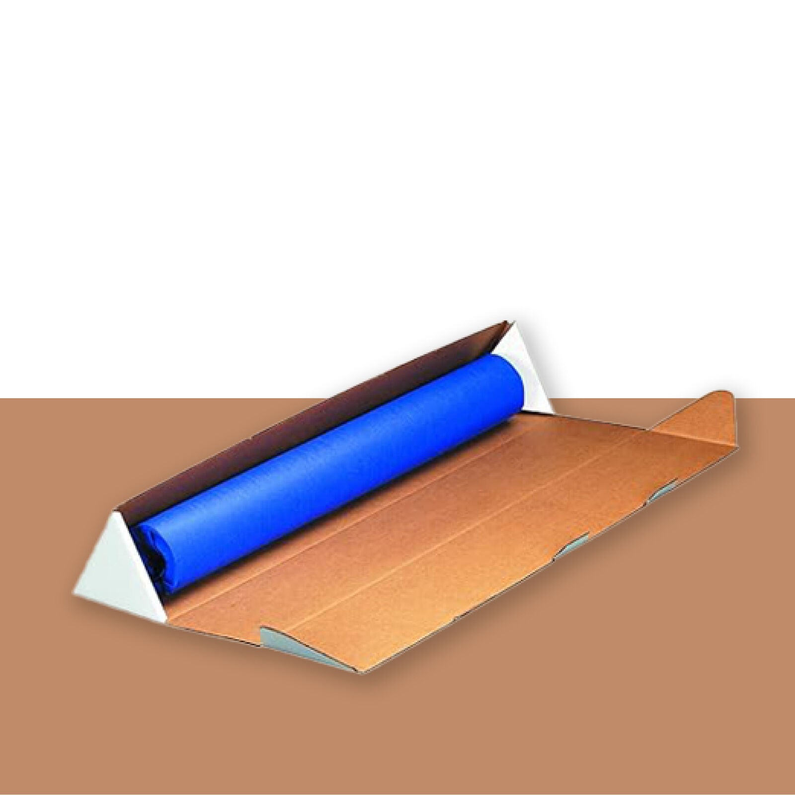 3 x 36 1/4″ White Triangle Mailing Tubes ECT-32B 50/Case