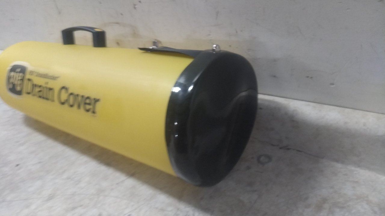Pig PLR285 31 In Length 7-1/2 In Diameter Yellow Carrying Case for Drain Cover