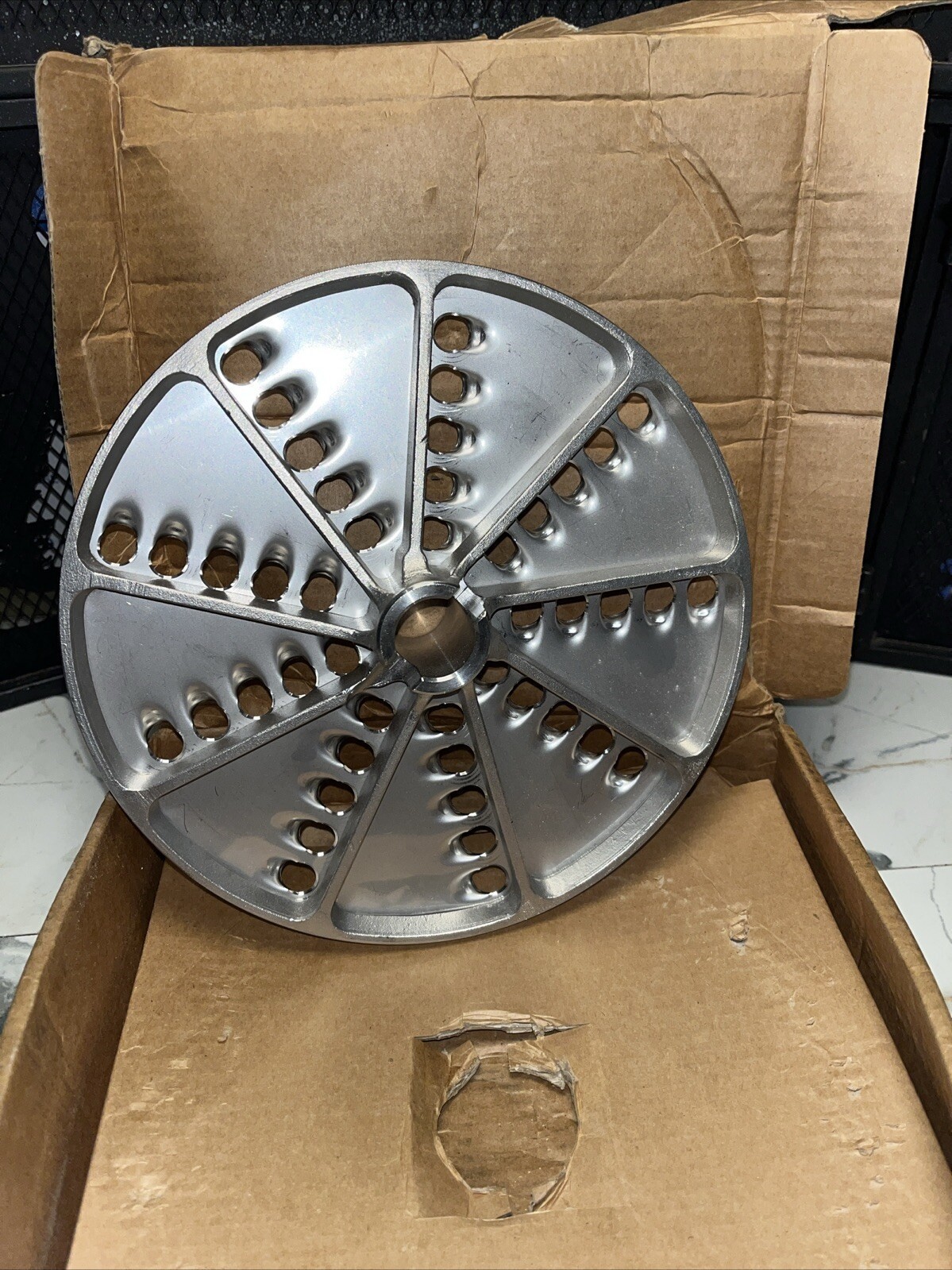 NEW- HALLDE 62636 10mm 3/8″ GRATER/SHREDDER PLATE BLADE DISC RG300 RG350 RG400