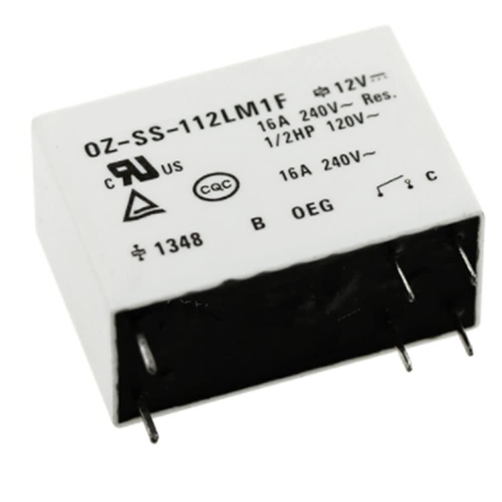 2Pcs OZ-SS-112LM1F Power Relay OZ-SS112LM1 6-Pin 16A 12VDC Normally Open Resista