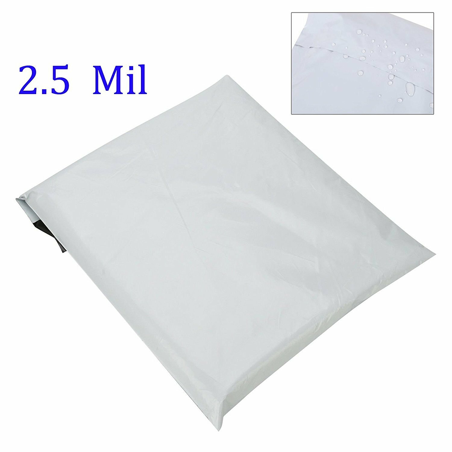 100 24×24 Poly Mailers Self Sealing Shipping Envelopes Plastic Bags 2.5 Mil