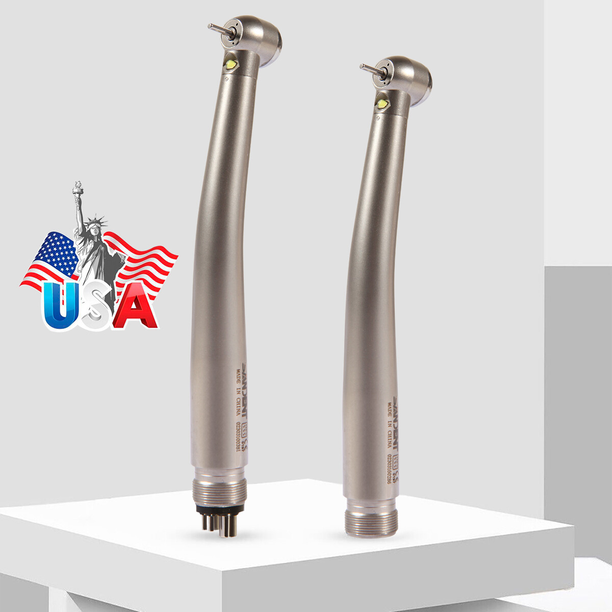 Turbina LED 2/4 orificios con pieza mano de alta velocidad dental NSK Style