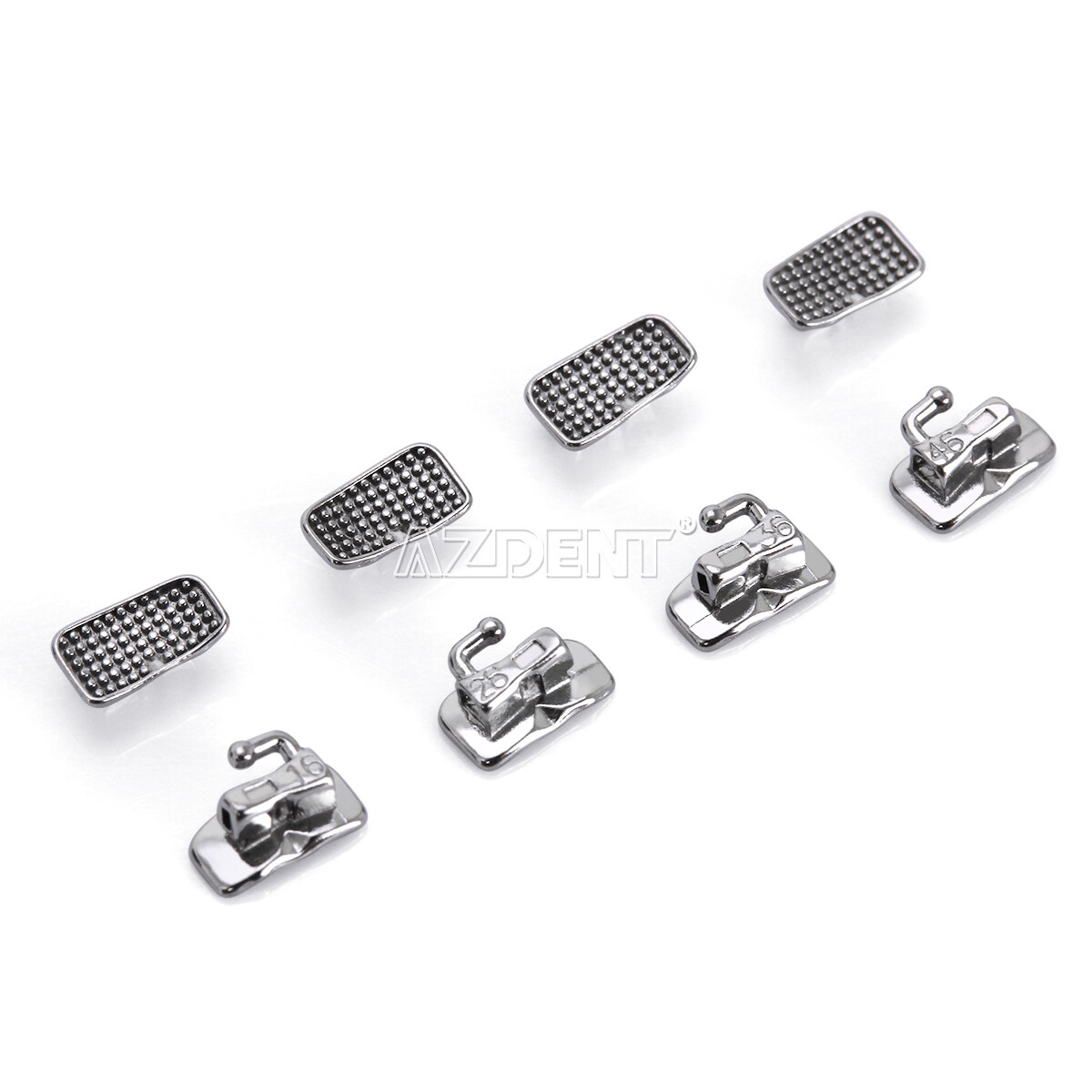 Dental Ortho Buccal Tube 1st /2nd Molar Bondable Non-Conv MBT/ Roth 022 /018
