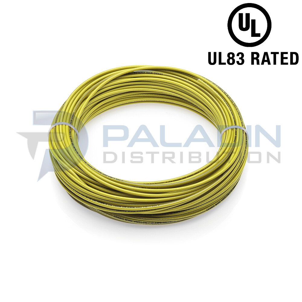 #12 AWG Gauge 600V THHN Solid Copper Wire Multi Colors Available – UL Listed