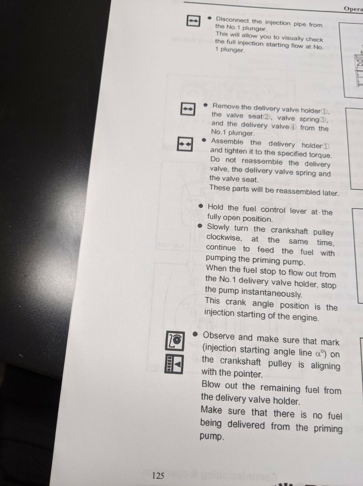 Daewoo DB58 DB58S DB58T DB58TI DB58TIS Engine Operation Maintenance Manual
