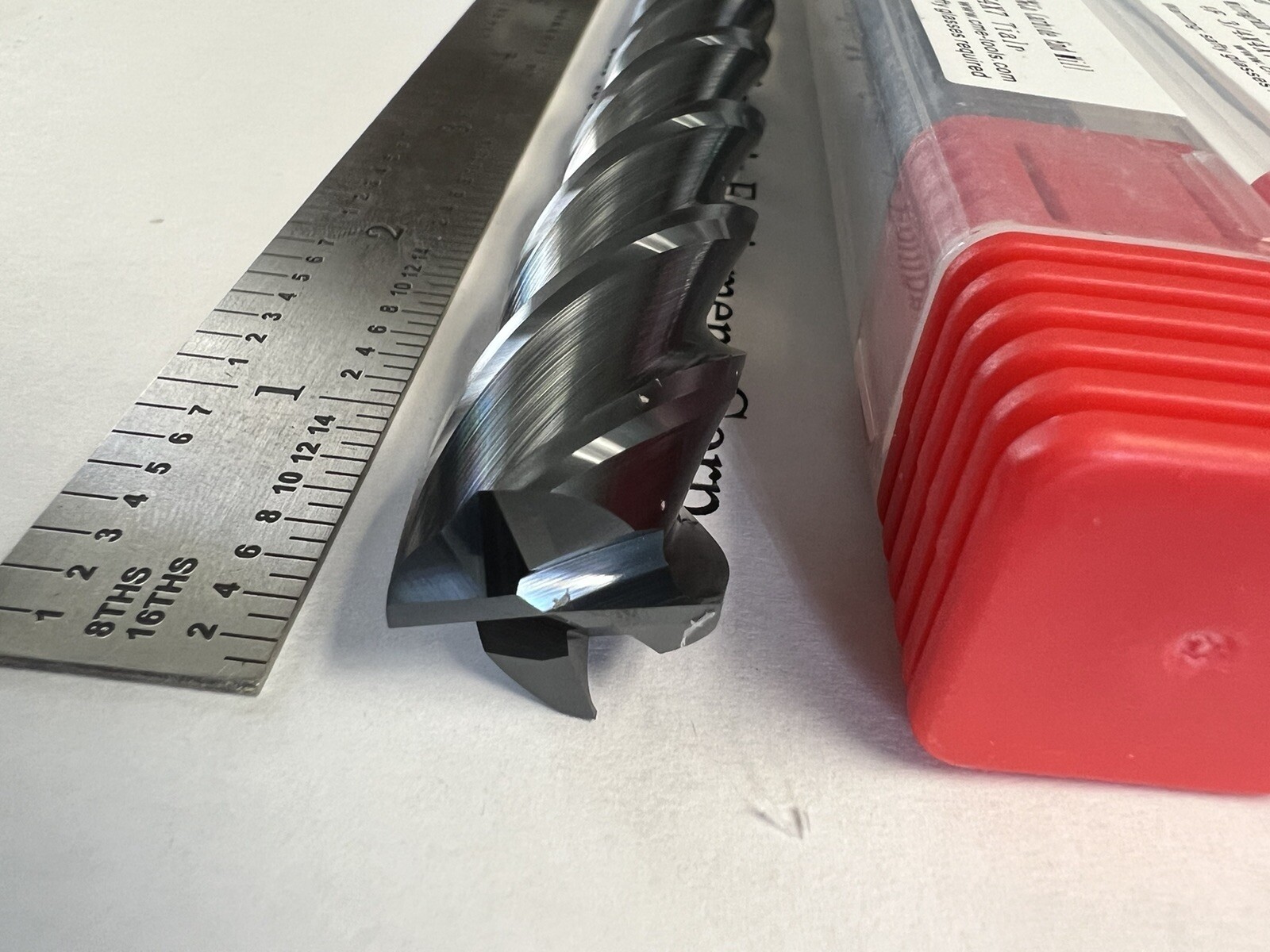 1pc 3/4″x4x7 X-long length Carbide End Mills Tialn Coated 4 Flt S/E –new