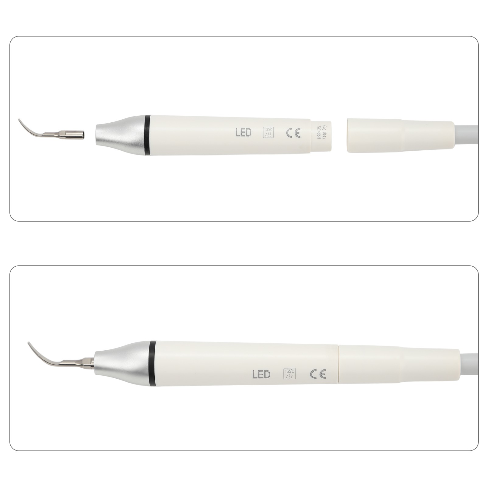 For EMS Dental Ultrasonic Piezo Scaler w/ LED Light Handpiece Auto Water Supply