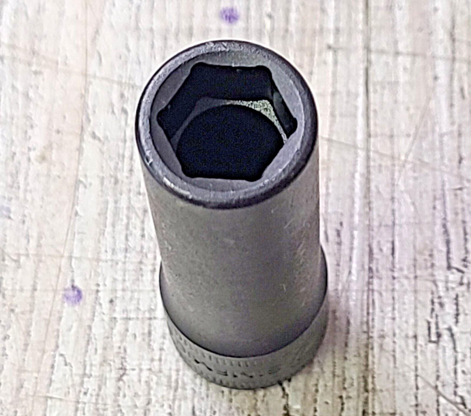 New Snap-On Tools™ SIMFM10A 3/8” 10mm deep 6 point impact flank drive socket USA