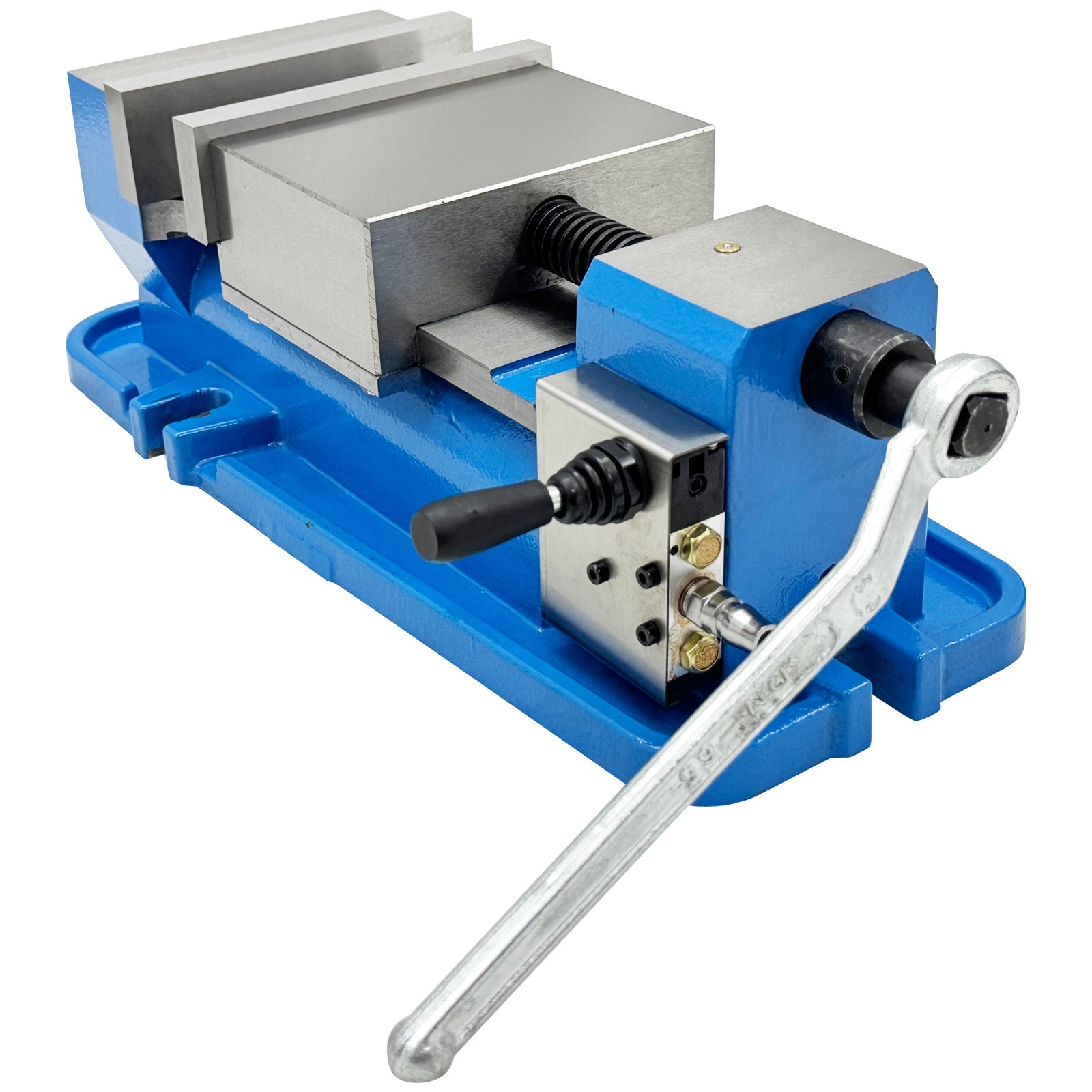 6 Inch Pneumatic Vise High Precision Bench Flat Vise for CNC Machining Center