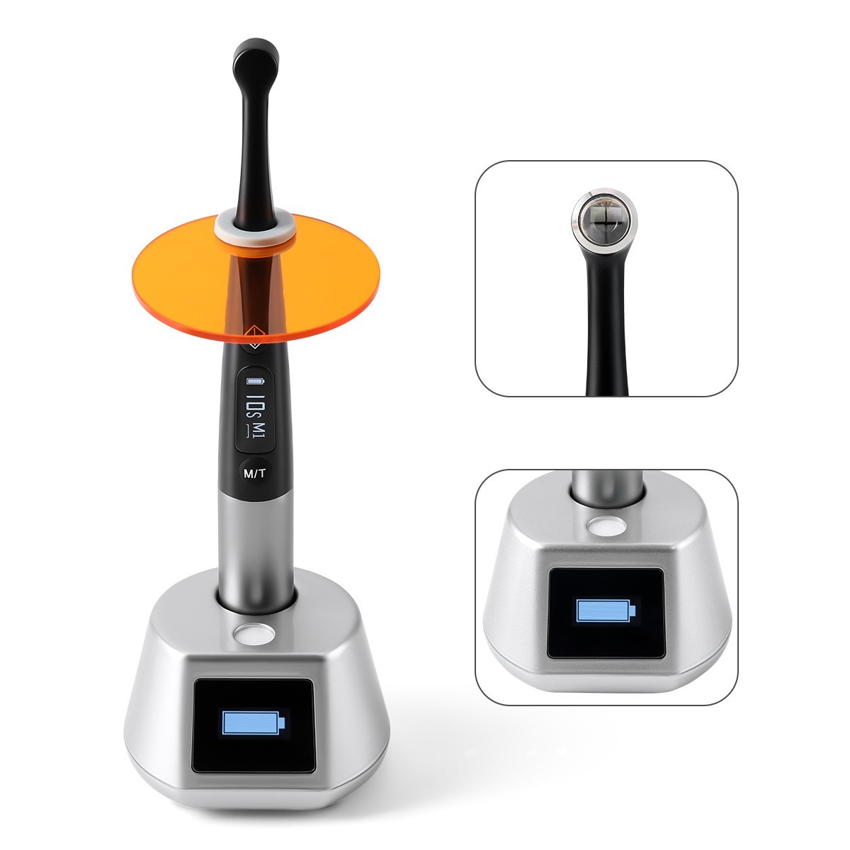 Dental Estilo Inalámbrico LED Luz de Curado Lampara Lamp