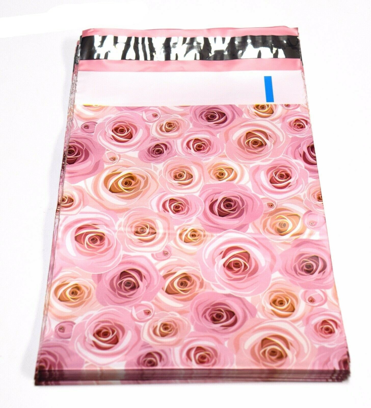 100 Designer Poly Mailers Plastic Envelopes Shipping Bags Custom 6×9,10×13,14×17