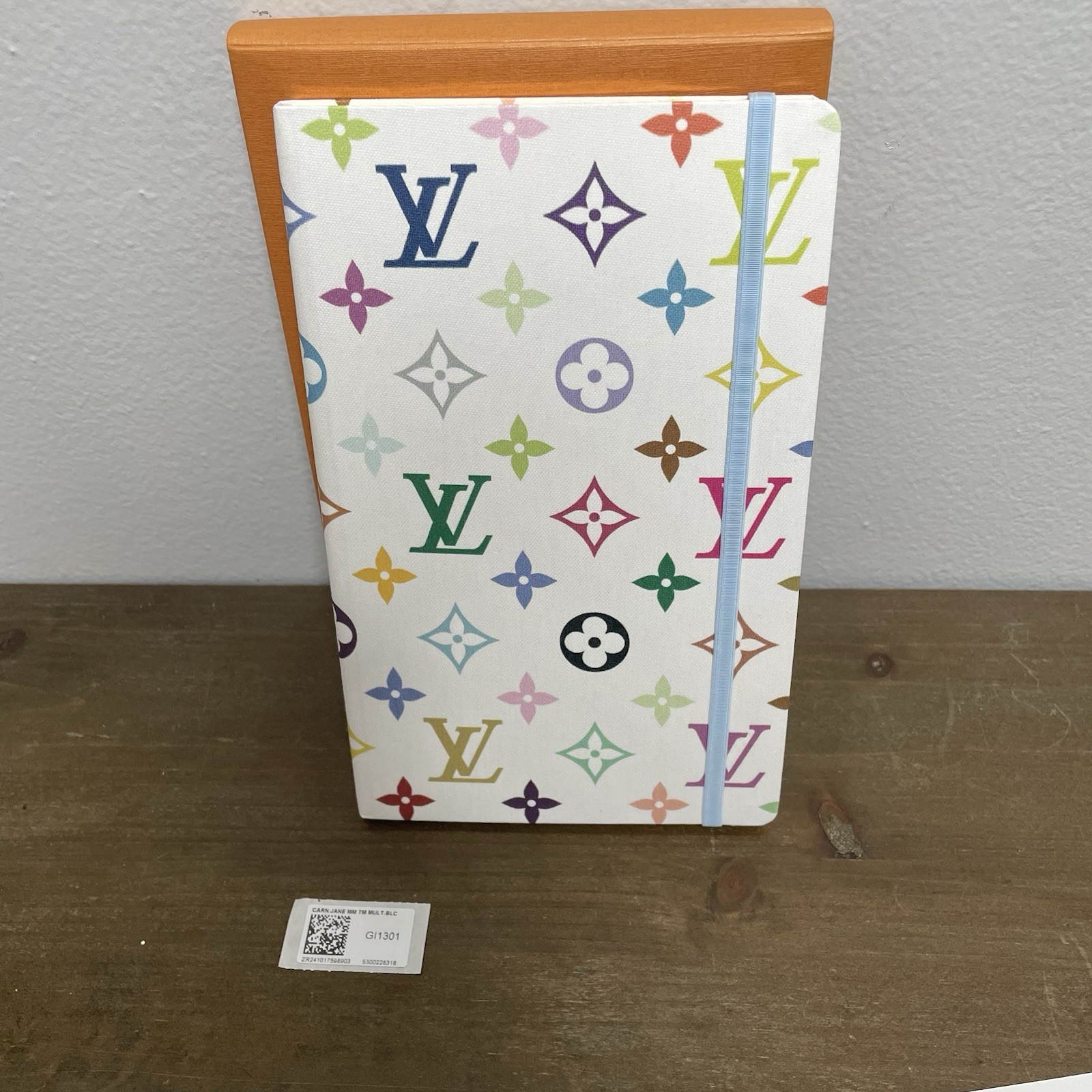 LV X TM Multicolor White Jane Notebook