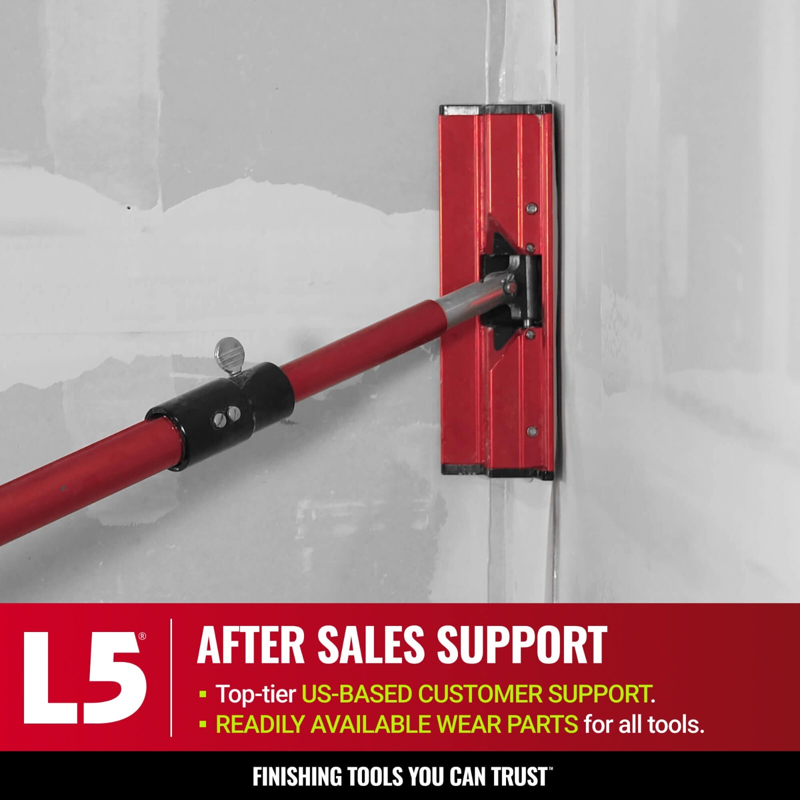 LEVEL5 Finishing Set, Mega Flat Boxes, Corner Finisher + Std. Handles | 4-608
