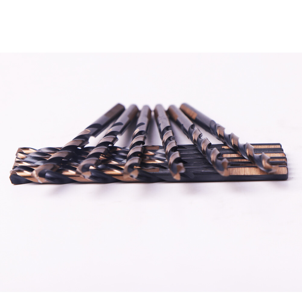 Drillforce 1/16″-1/2″ Black Gold Drill Bits Set HSS Metal Woodworking Drill Bit