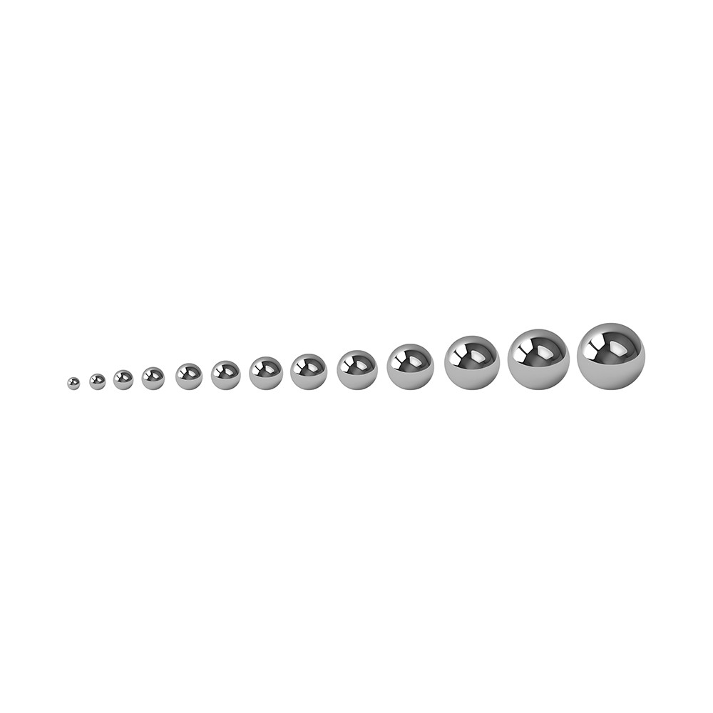Metric Precision Steel Bearing Balls Assorted Stainless Steel Loose Kit