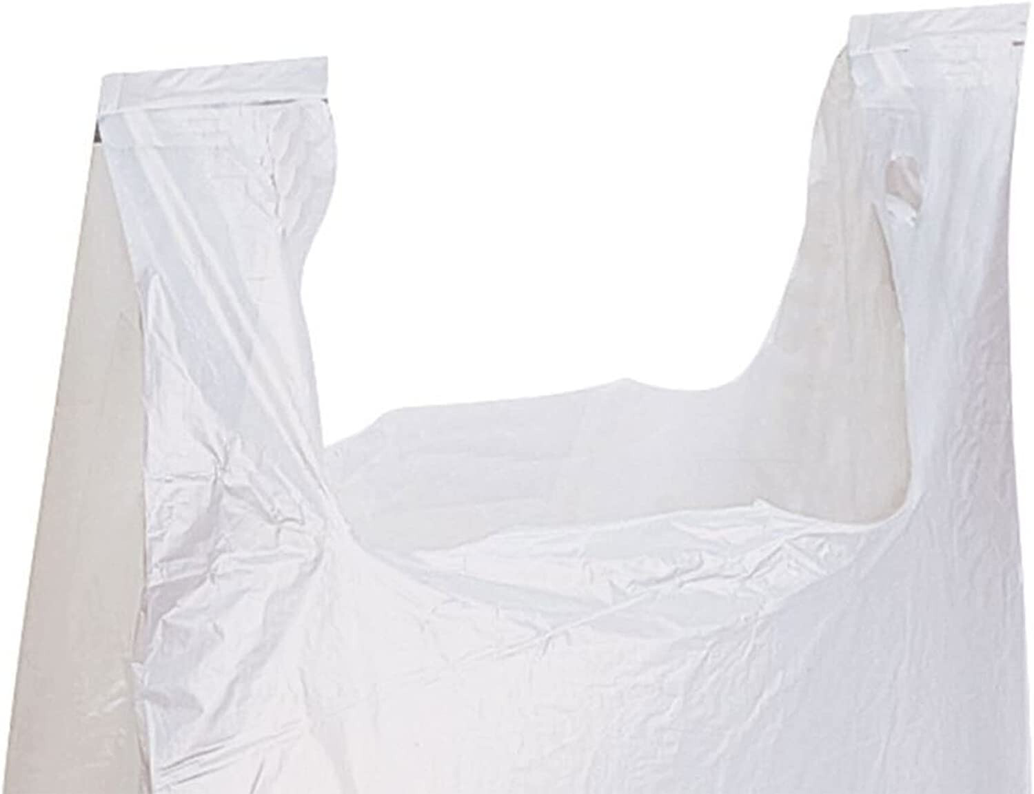 Plastic Bags Grocery Thank You 1000 T-Shirt Supermarket 11 ½ x 6 x 21″ Shopping