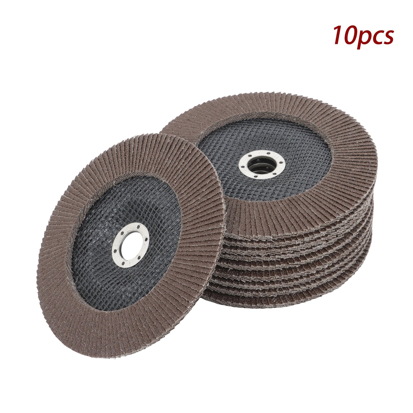 10 Pcs 7″ x 7/8-Inch Flap Discs Flapper Wheel for Angle Grinder T29 40 Grit
