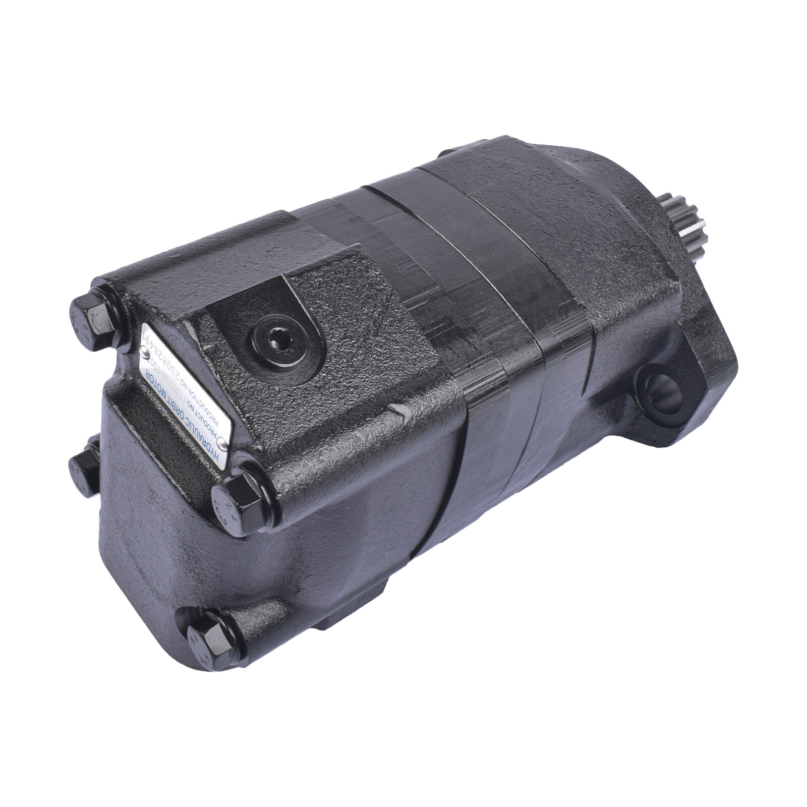 Hydraulic Motor for Char-Lynn 2000 Series Standard 2-Bolt 3.25” Cast Iron Black