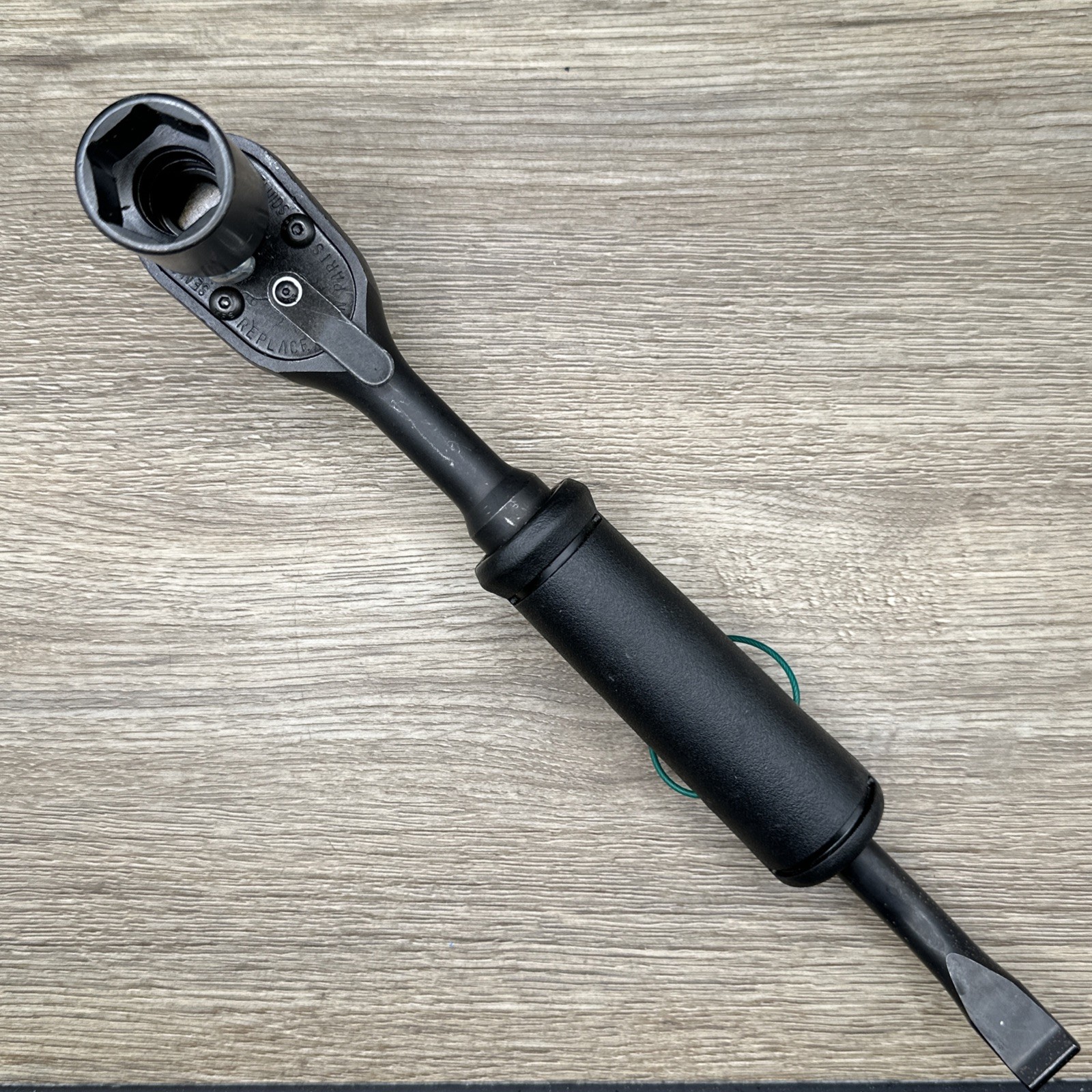 Williams BS-63B 1/2in 7/8 Scaffold Ratchet Bronze Hammer Prybar