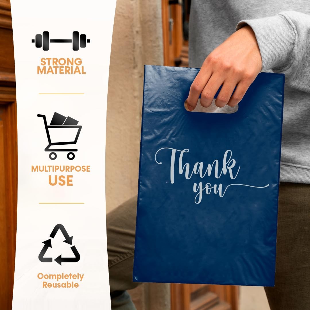 Retail Plastic Merchandise Bags, Die Cut Handles, Strong, Tear Resistent, dif…