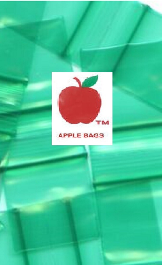 1000 PACK APPLE BRAND 2mil ZIPLOCK BAGS 1,000 baggies resealable plastic colors