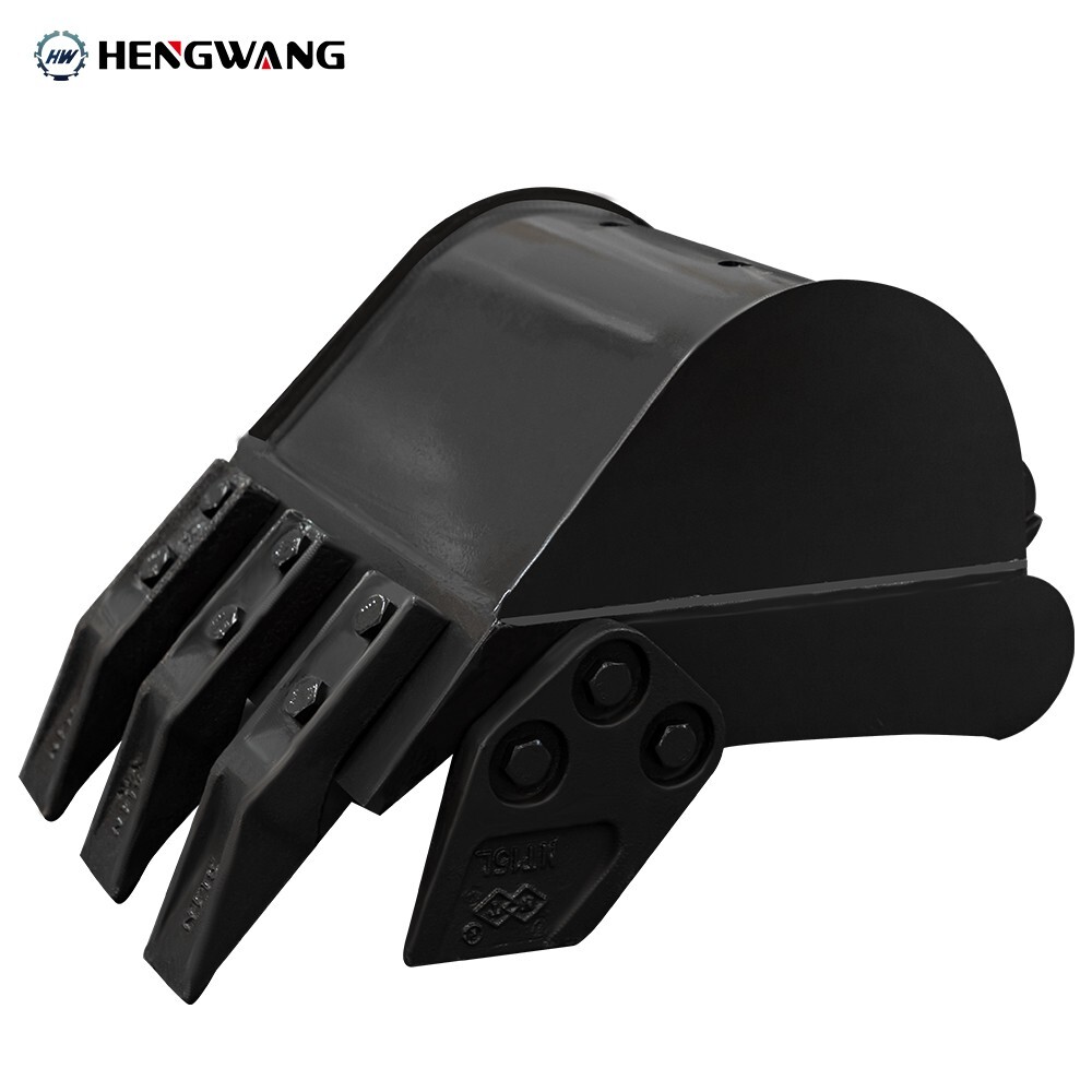 Enlarged 11.8in Mini Excavator Attachment Bucket Strong Alloy High Compatibility