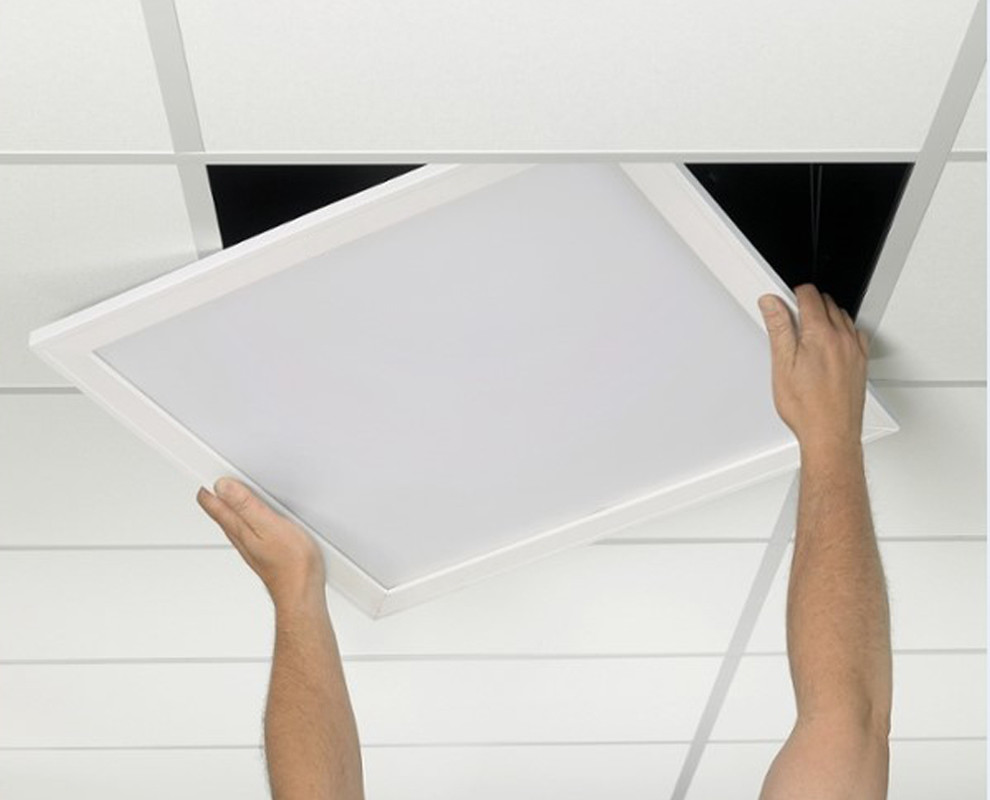 2×2 LED Flat Panel Light Selectable Color Temperature 3500K/4000K/5000K 40W Dim