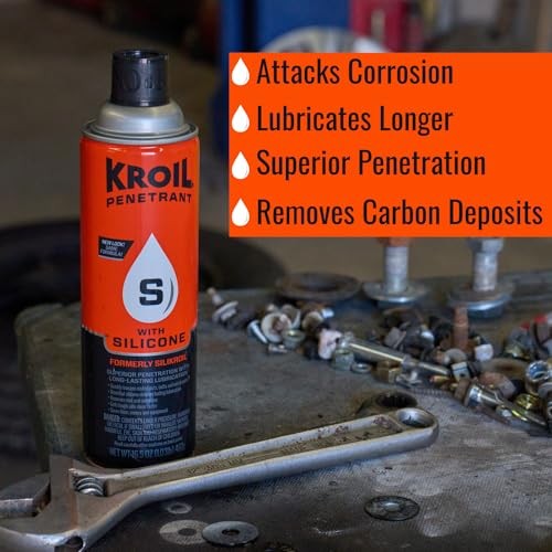 Kroil Penetrating Oil with Silicone (Aerosol Spray-1 Gallon Can-Single)