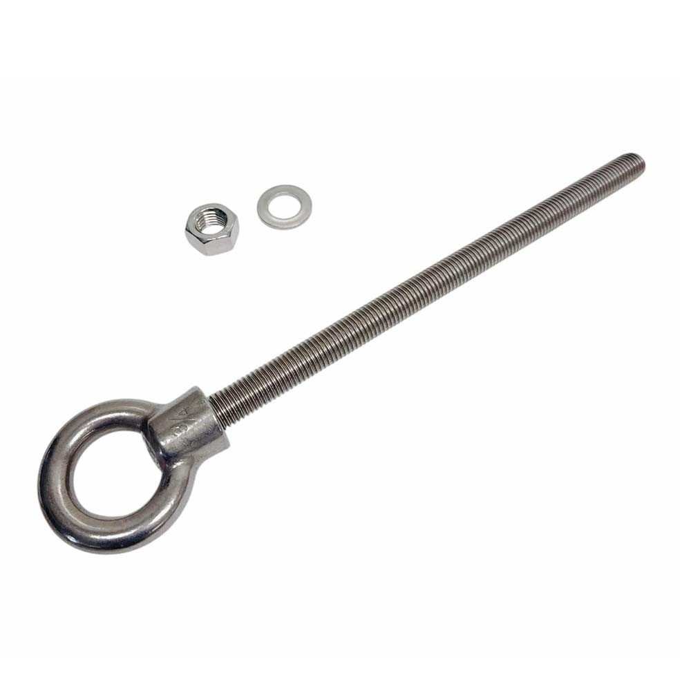 Marine Boat T316 Stainless Steel 3/4″ x 12″ Shoulder Eye Bolt 4,700 Lbs WLL