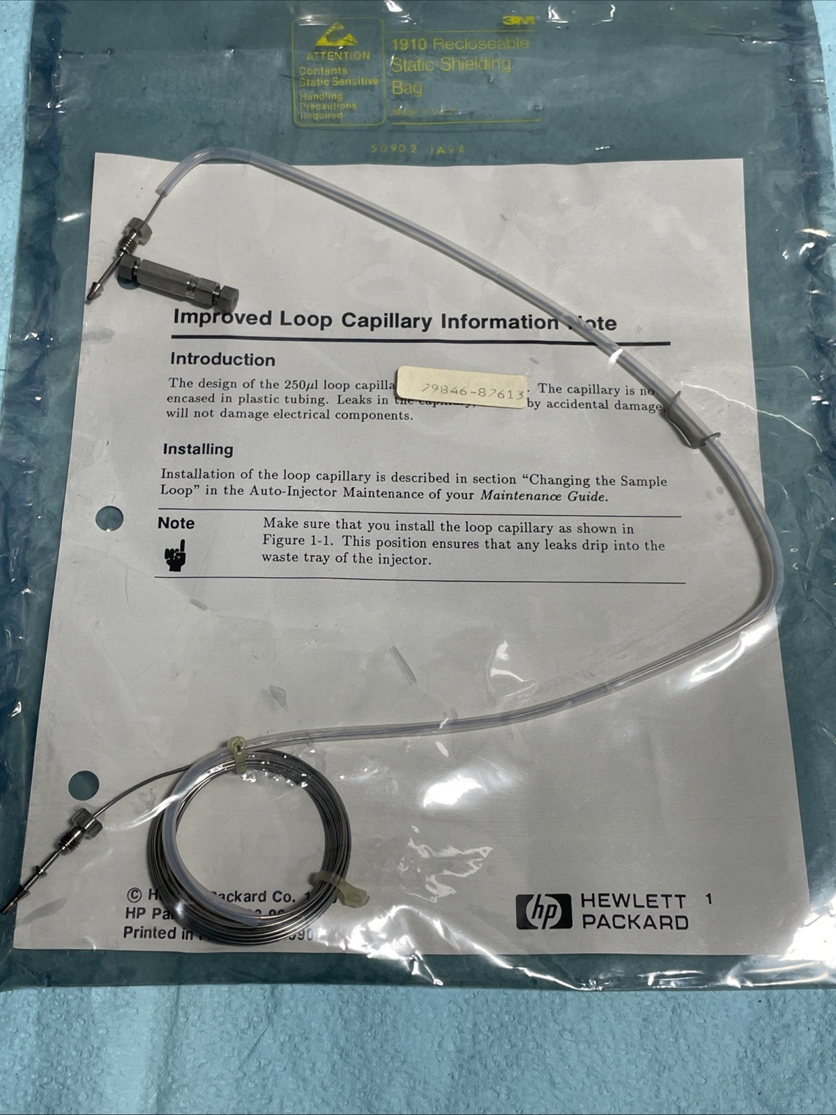 HP Improved Loop Capillary 250 µL 79846-87613