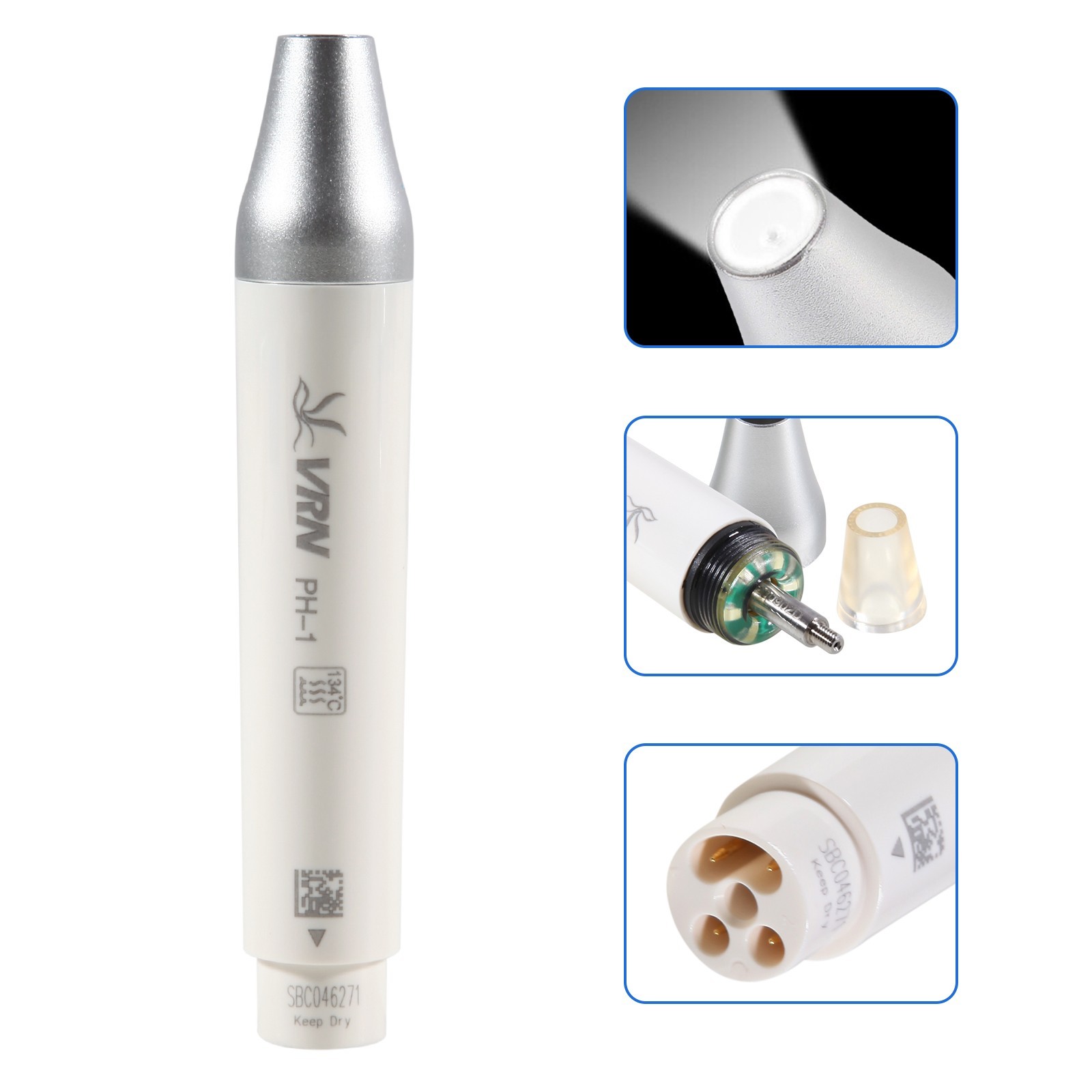VRN Dental Ultrasonic Piezo Scaler W/ LED Handpiece Auto Water Supply System US