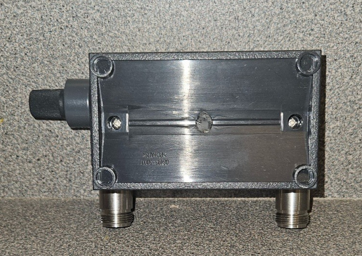Keysight 8495A Manual Attenuator, 4 GHz, 70 dB, 10-dB Steps; N-Female Connector
