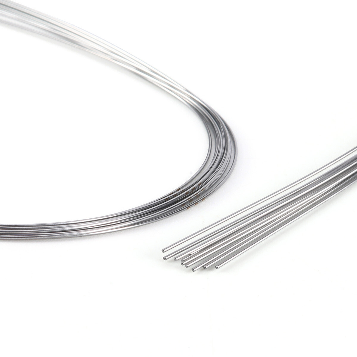 100pcs AZDENT Dental Orthodontic Super Elastic Niti Round Arch Wires Ovoid Form