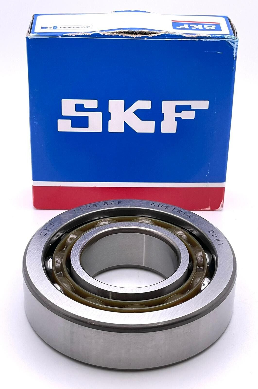 SKF 7308 BEP ANGULAR CONTACT BALL BEARING 40x90x23 mm