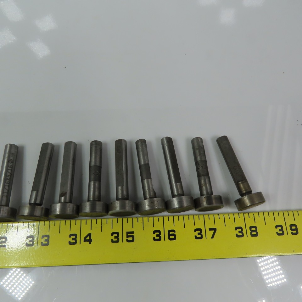 Carbon Steel Counter Bore Pilot 11/16″ x 5/16″ x 1/4″ Depth Lot of 9