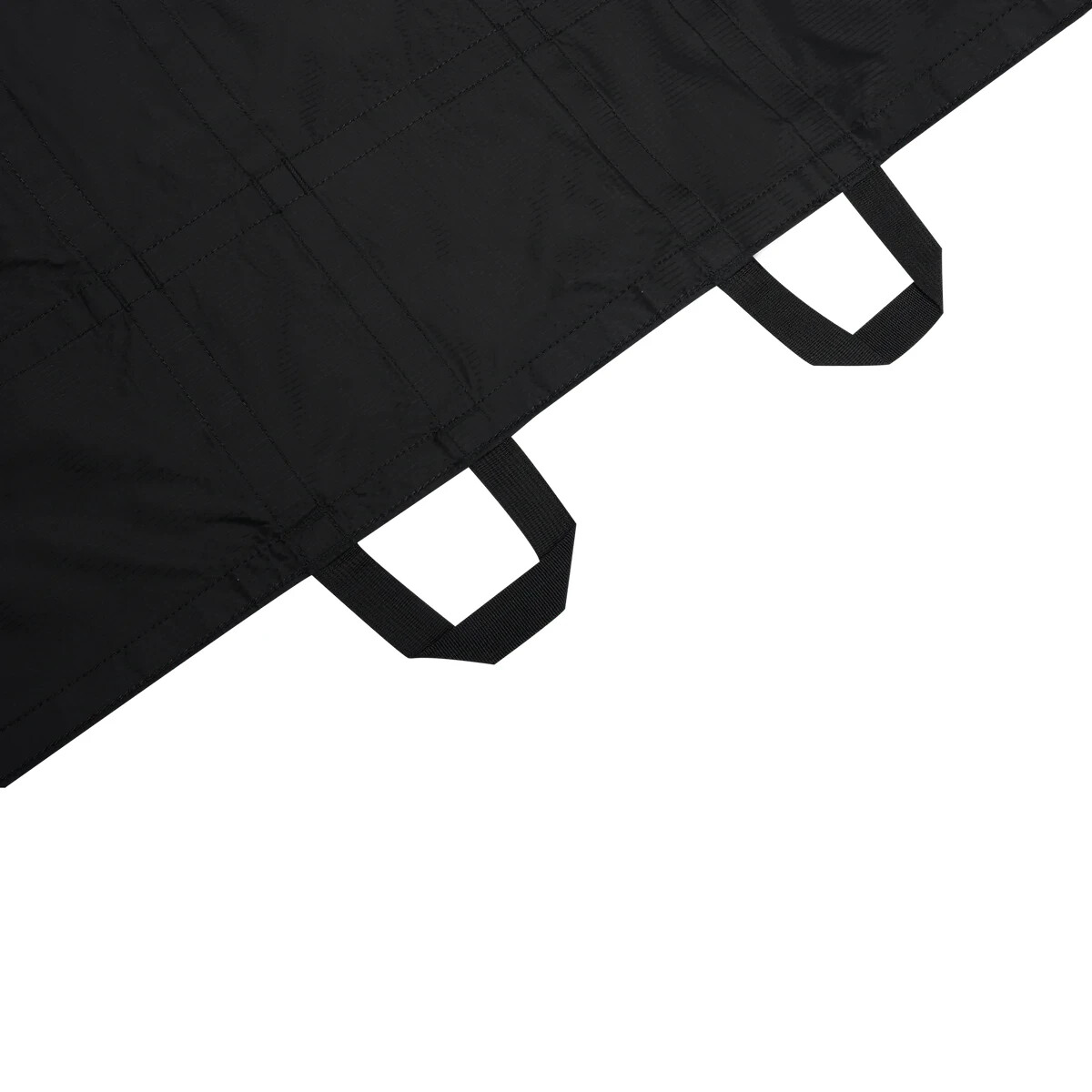 Meditac Emergency Carry Litter Foldable Water Resistant Stretcher – Black