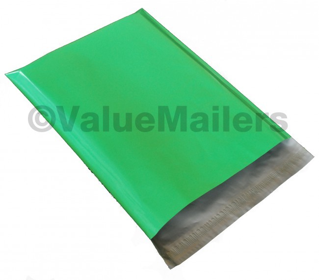 200 Bags 100 10×13 Paisley, 100 10×13 Green Designer Poly Mailers Envelopes Bags