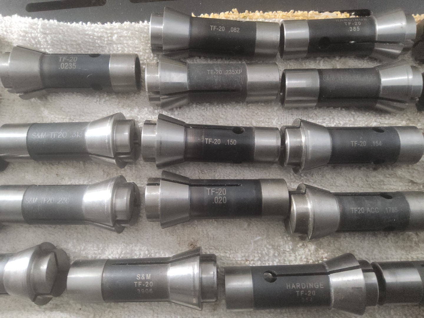 TF-20 SOUTHWICK & MEISTER / HARDINGE TORNOS TF 20 “CHOOSE 1” DECIMAL COLLET
